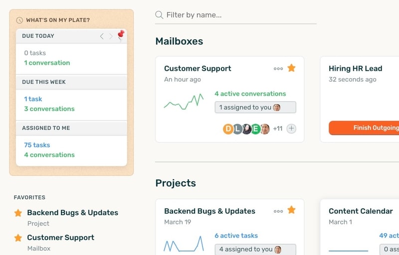 DoneDone's simple customer support tool