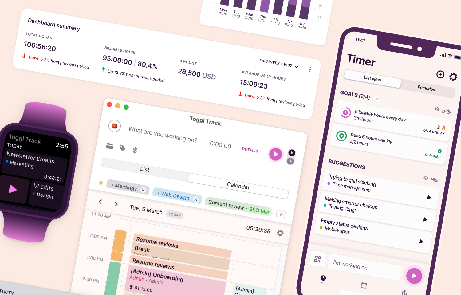 Screenshot for Web, mobile, and desktop apps