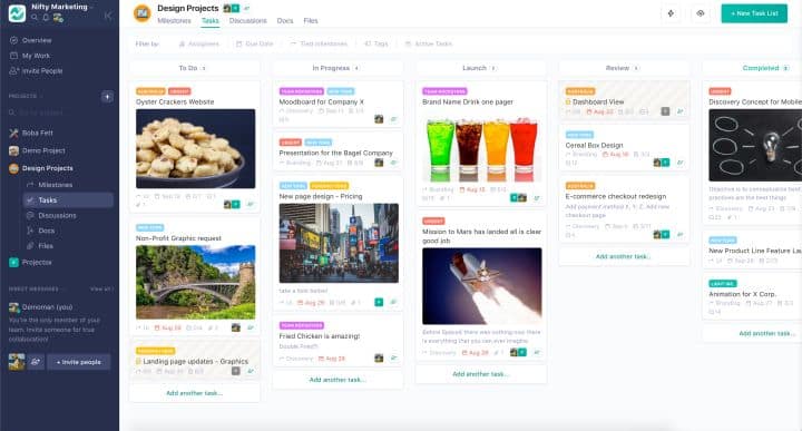Nifty - Simple Project Management Software For Small Businesses