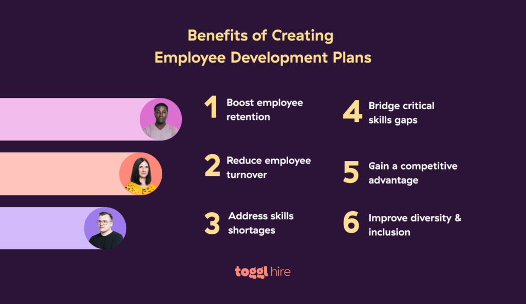 Benefits of Creating Employee Development Plans