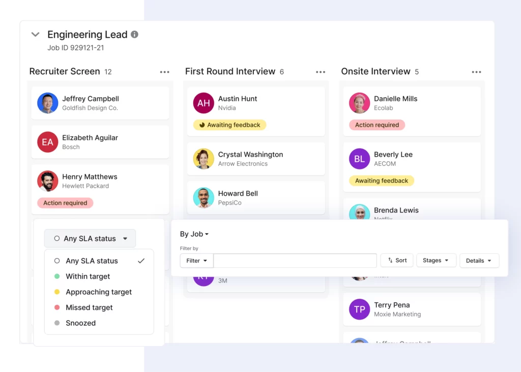 Gem AI recruitment software